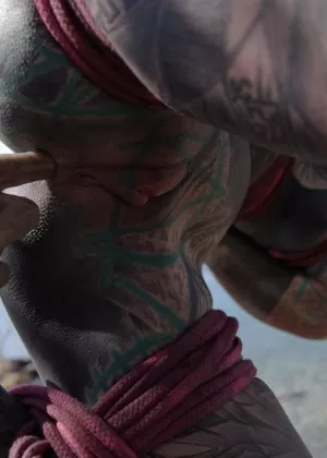 Британская девушка топлесс Адель Тейлор обнажает свою щелку в леггинсах и туфлях