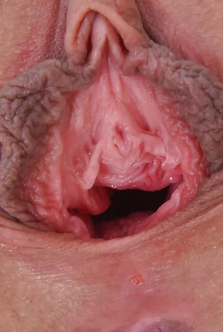 Petite Asian cutie Mila Jade flashing bald upskirt pussy up close